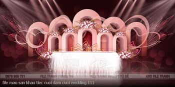 file mau san khau tiec cuoi dam cuoi wedding 111