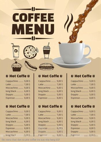 file menu thuc don ca phe coffee tra sua nha hang 037
