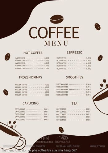 file menu thuc don ca phe coffee tra sua nha hang 067