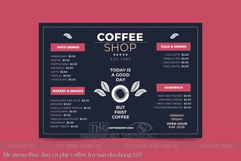 file menu thuc don ca phe coffee tra sua nha hang 105