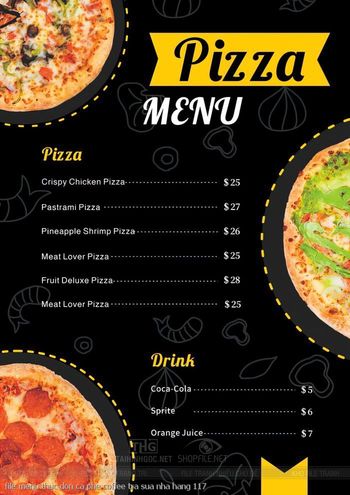 file menu thuc don ca phe coffee tra sua nha hang 117