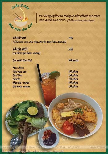 file menu thuc don ca phe coffee tra sua nha hang 160