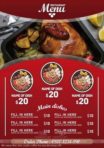 file menu thuc don ca phe coffee tra sua nha hang 188