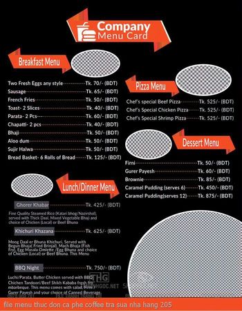 file menu thuc don ca phe coffee tra sua nha hang 205