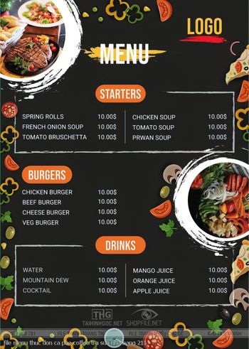 file menu thuc don ca phe coffee tra sua nha hang 211