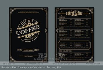 file menu thuc don ca phe coffee tra sua nha hang 219