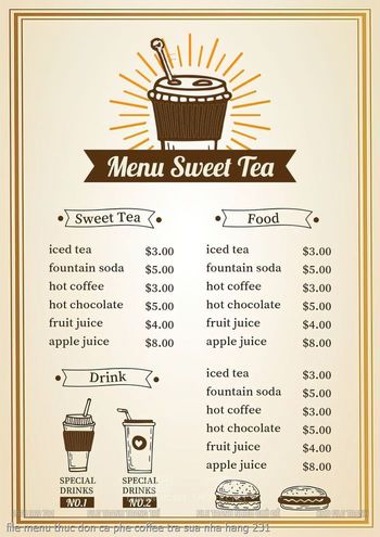 file menu thuc don ca phe coffee tra sua nha hang 231