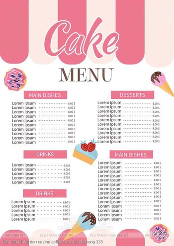 file menu thuc don ca phe coffee tra sua nha hang 235