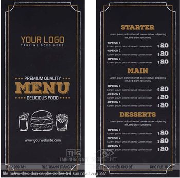 file menu thuc don ca phe coffee tra sua nha hang 287