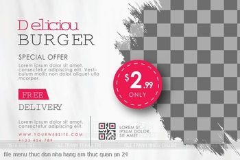 file menu thuc don nha hang am thuc quan an 24