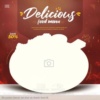 file poster banner am thuc an nhanh food 06