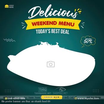 file poster banner am thuc an nhanh food 09