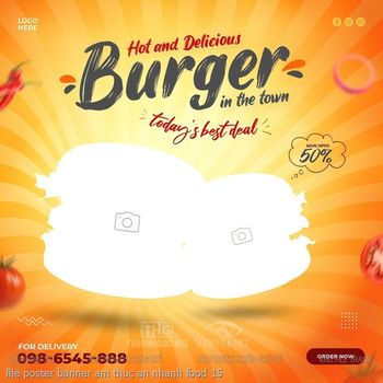 file poster banner am thuc an nhanh food 15