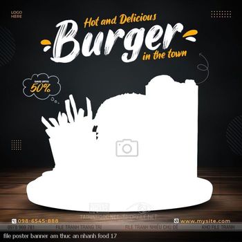 file poster banner am thuc an nhanh food 17