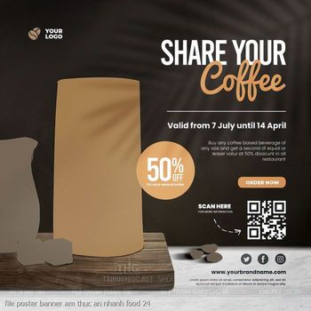 file poster banner am thuc an nhanh food 24