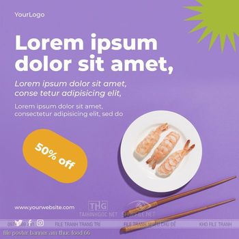 file poster banner am thuc food 70