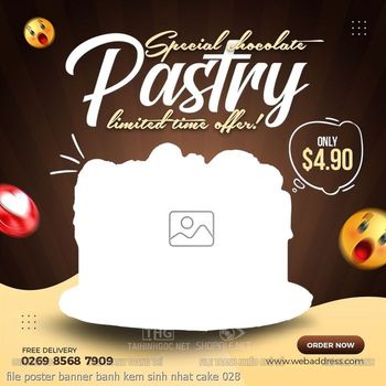 file poster banner banh kem sinh nhat cake 028