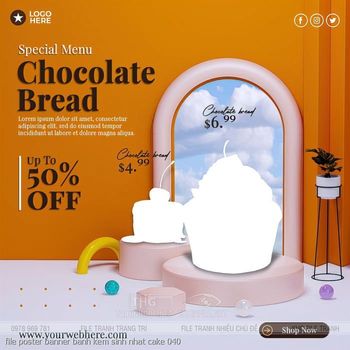file poster banner banh kem sinh nhat cake 040
