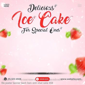 file poster banner banh kem sinh nhat cake 058