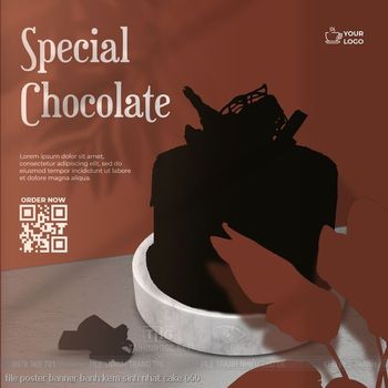 file poster banner banh kem sinh nhat cake 060