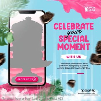 file poster banner banh kem sinh nhat cake 063