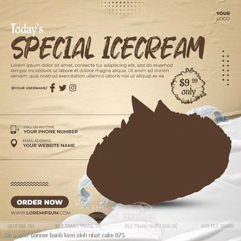 file poster banner banh kem sinh nhat cake 075