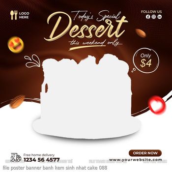 file poster banner banh kem sinh nhat cake 088