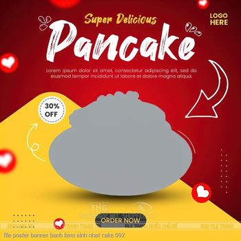 file poster banner banh kem sinh nhat cake 092
