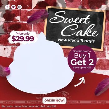file poster banner banh kem sinh nhat cake 094