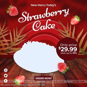 file poster banner banh kem sinh nhat cake 096