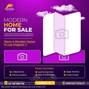 file poster banner bat dong san real estate 035