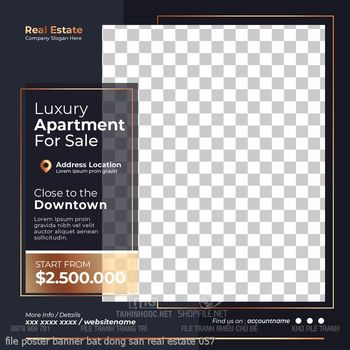 file poster banner bat dong san real estate 057