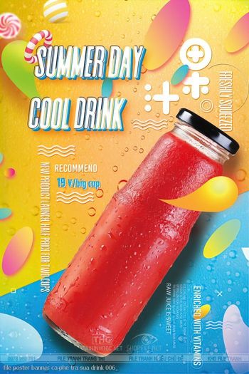 file poster banner ca phe tra sua drink 006