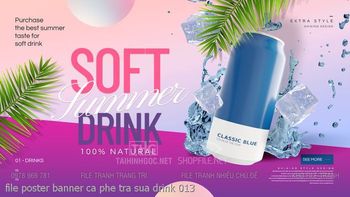 file poster banner ca phe tra sua drink 013