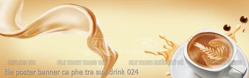 file poster banner ca phe tra sua drink 024