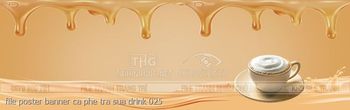 file poster banner ca phe tra sua drink 025