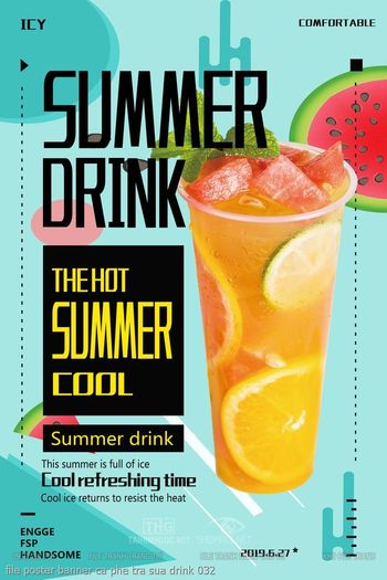 file poster banner ca phe tra sua drink 032
