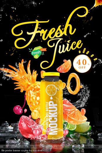 file poster banner ca phe tra sua drink 033