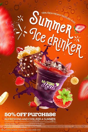 file poster banner ca phe tra sua drink 047