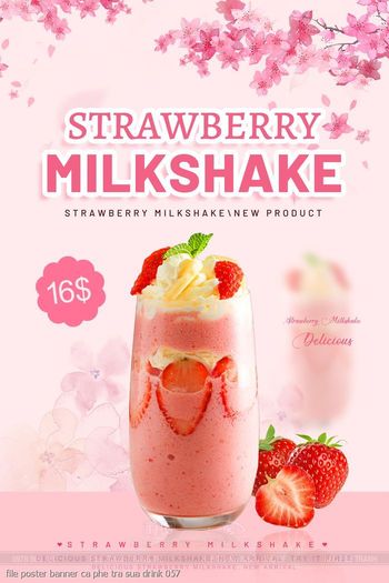 file poster banner ca phe tra sua drink 057