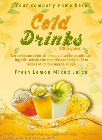 file poster banner ca phe tra sua drink 061