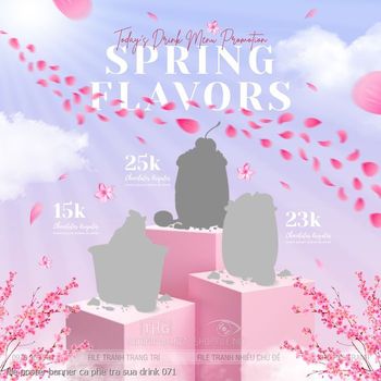 file poster banner ca phe tra sua drink 071