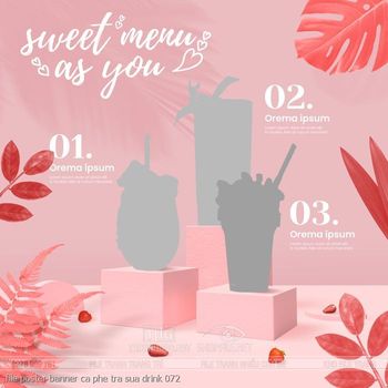 file poster banner ca phe tra sua drink 072