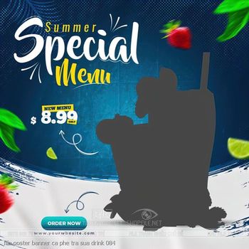 file poster banner ca phe tra sua drink 084