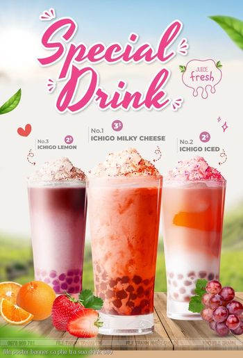 file poster banner ca phe tra sua drink 089