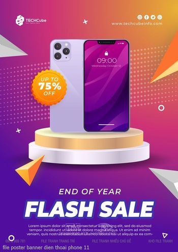 file poster banner dien thoai phone 11