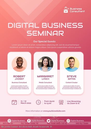 file poster banner doi nhom kinh doanh teamwork 38