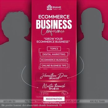 file poster banner doi nhom kinh doanh teamwork 70