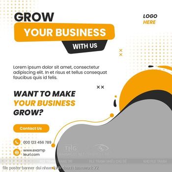 file poster banner doi nhom kinh doanh teamwork 72