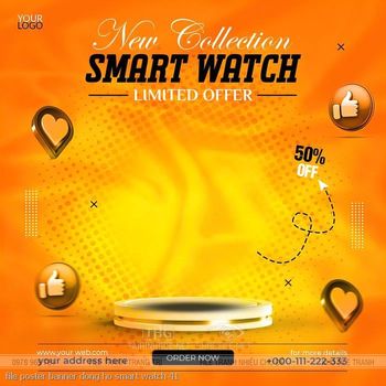 file poster banner dong ho smart watch 41